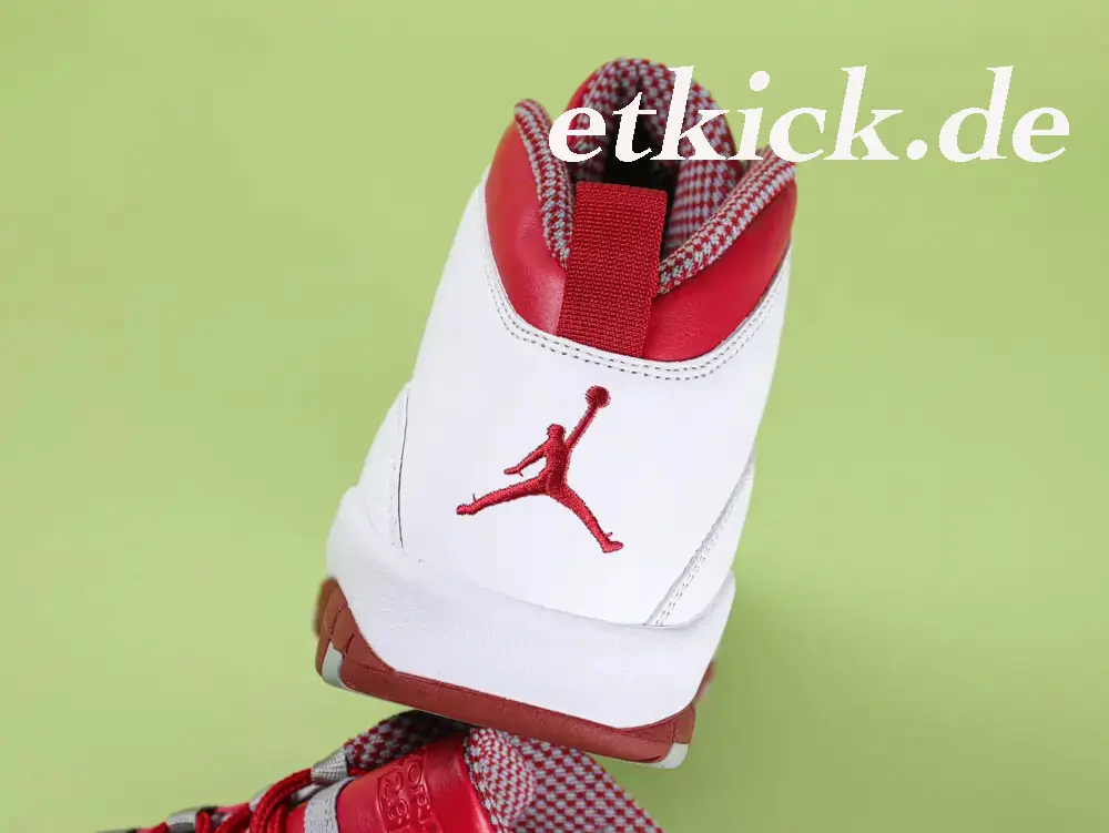 Air Jordan 10 Retro Red Steel Basketballschuh – Bild 8