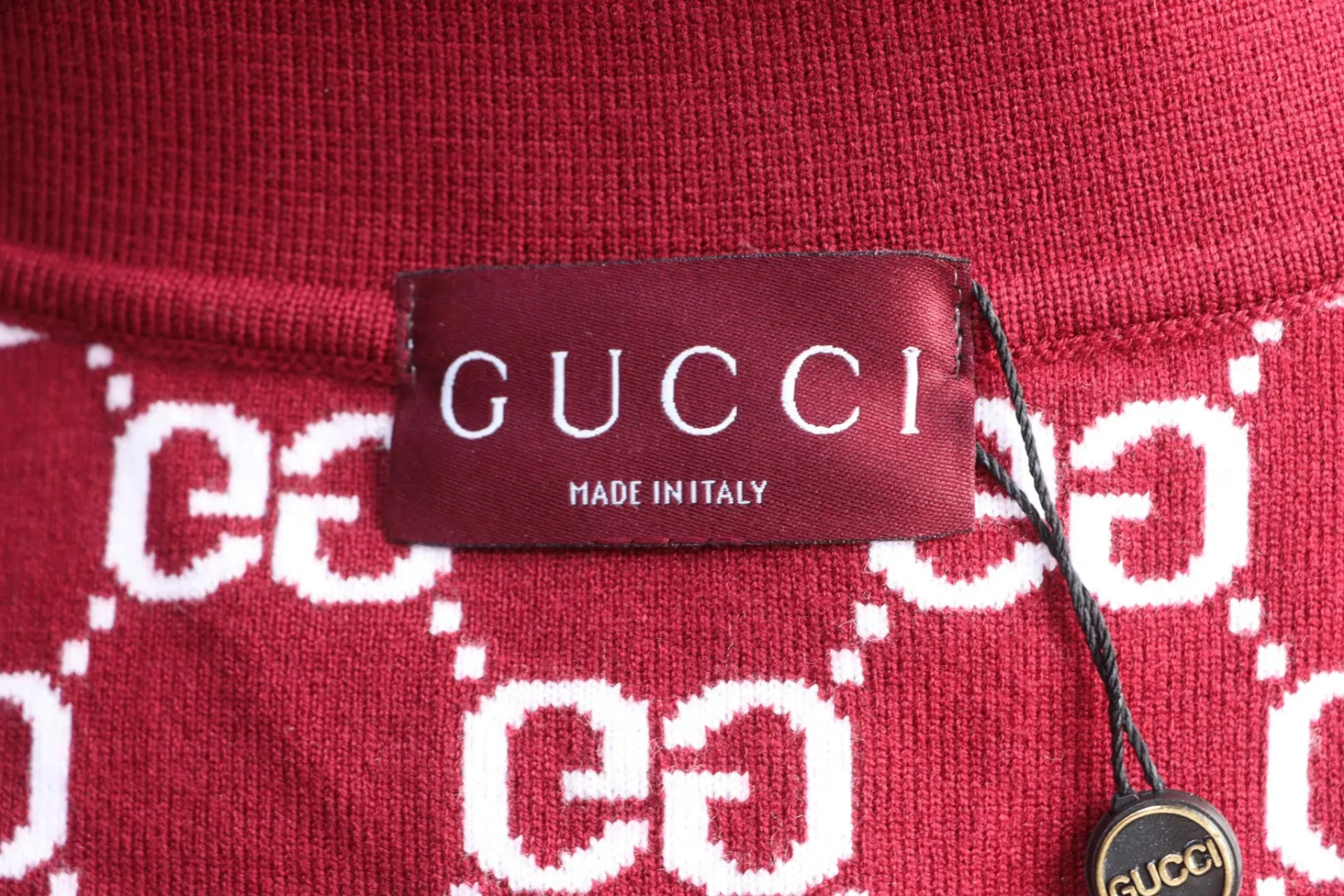 Gucci-Markenetikett