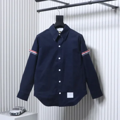 Thom Browne Vorderansicht Marineblau