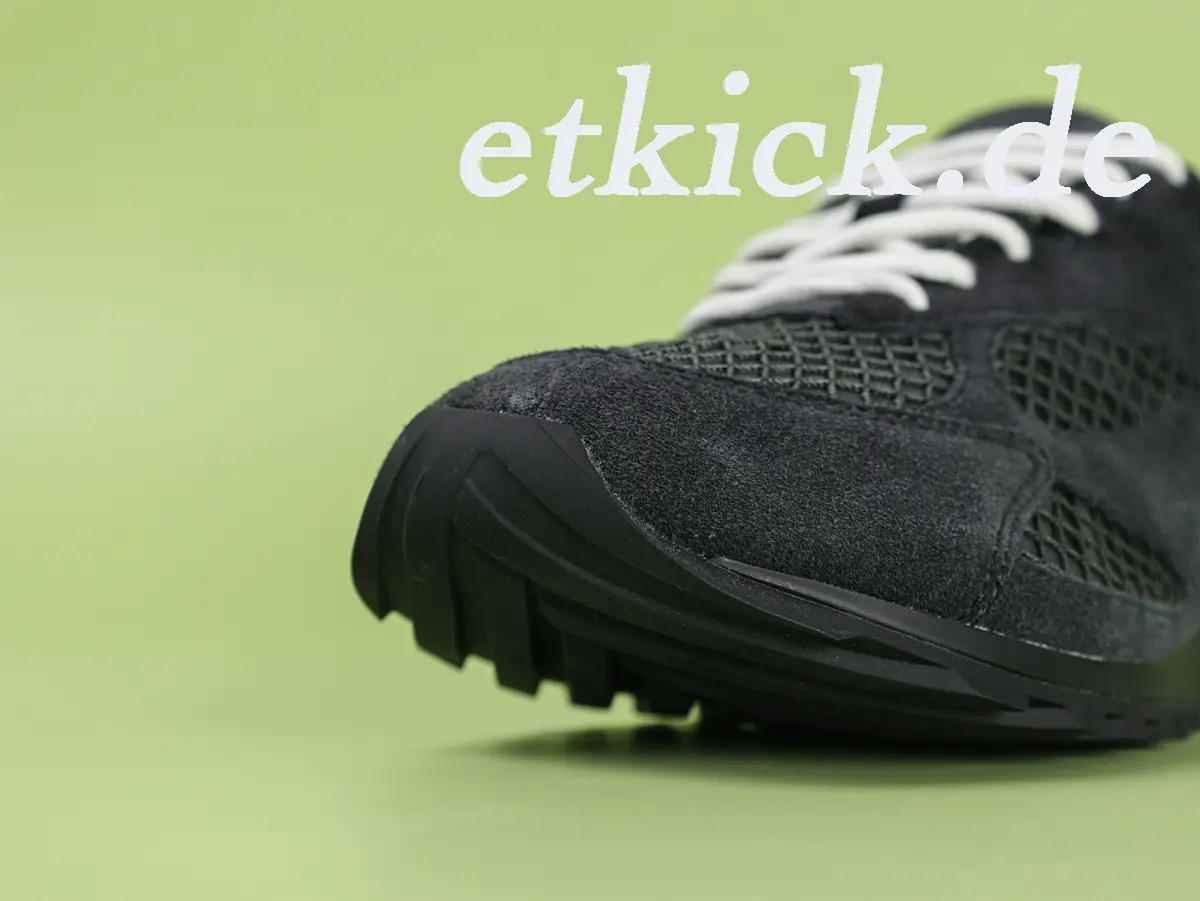 Bottega Veneta Orbit Sneaker Schwarz Wildleder Netz – Bild 11
