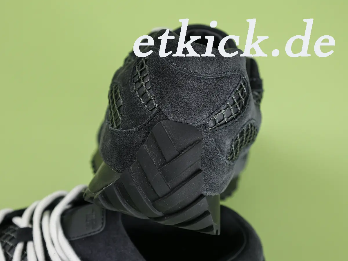 Bottega Veneta Orbit Sneaker Schwarz Wildleder Netz – Bild 7