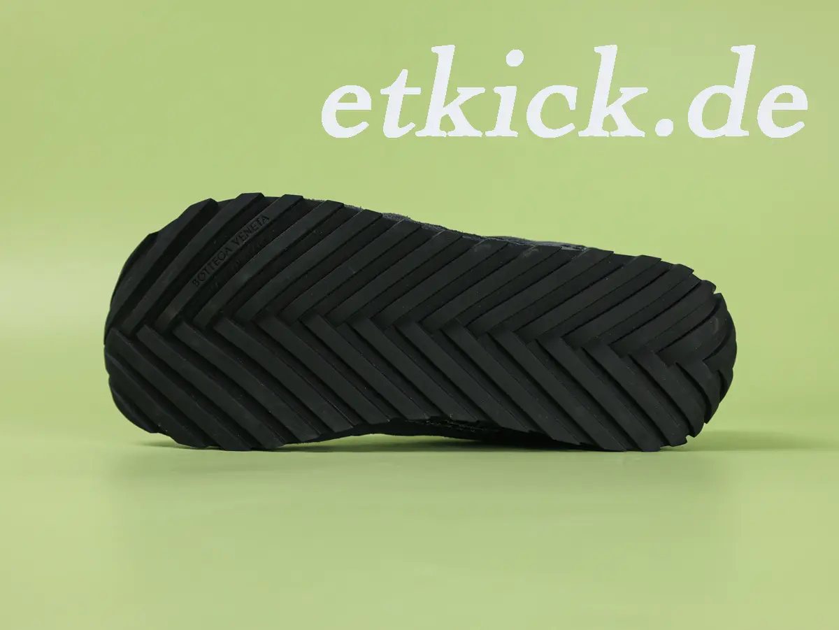 Bottega Veneta Orbit Sneaker Schwarz Wildleder Netz – Bild 9