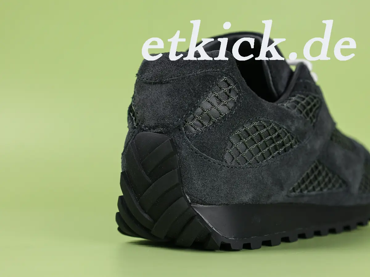 Bottega Veneta Orbit Sneaker Schwarz Wildleder Netz – Bild 8