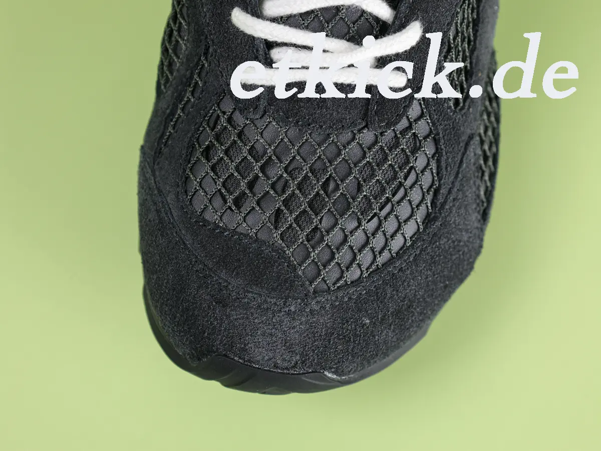 Bottega Veneta Orbit Sneaker Schwarz Wildleder Netz – Bild 3