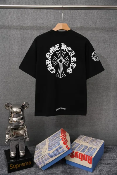 Chrome Hearts – Rückansicht Schwarz