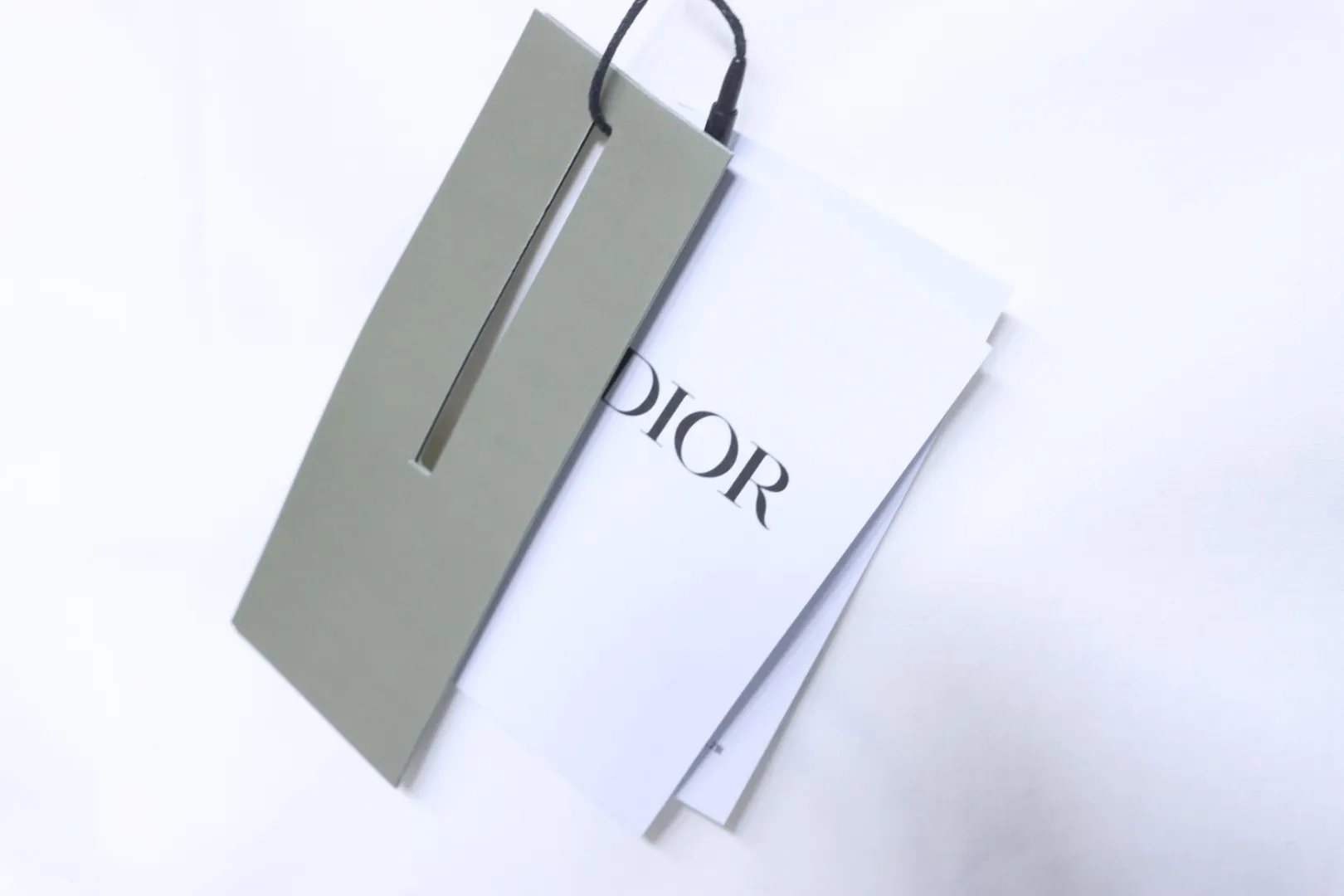 Dior Hangtag