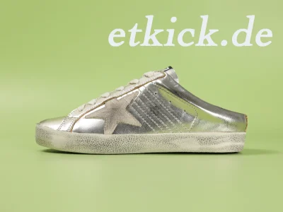G01lden G00se Super-Star Mule Silber Metallic