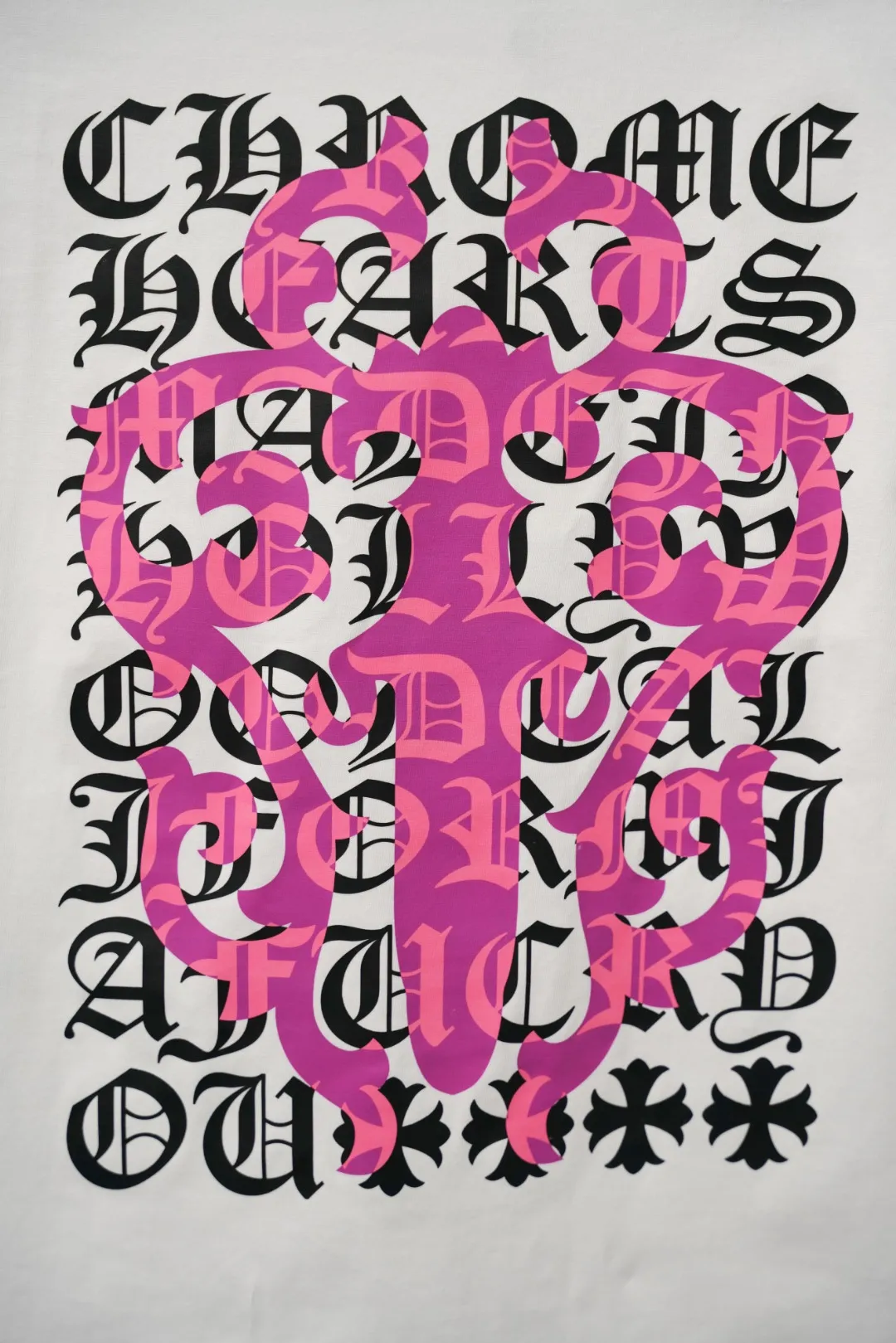Chrome Hearts – Markenlogo für die gesamte Rückseite