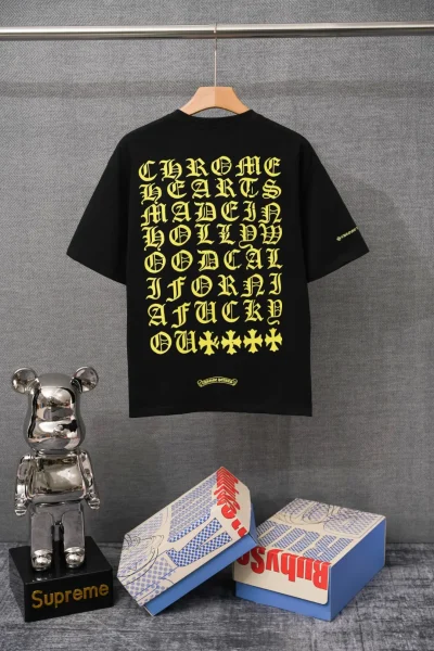 Chrome Hearts – Rückansicht Schwarz