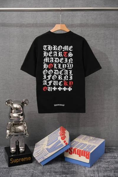Chrome Hearts – Rückansicht Schwarz