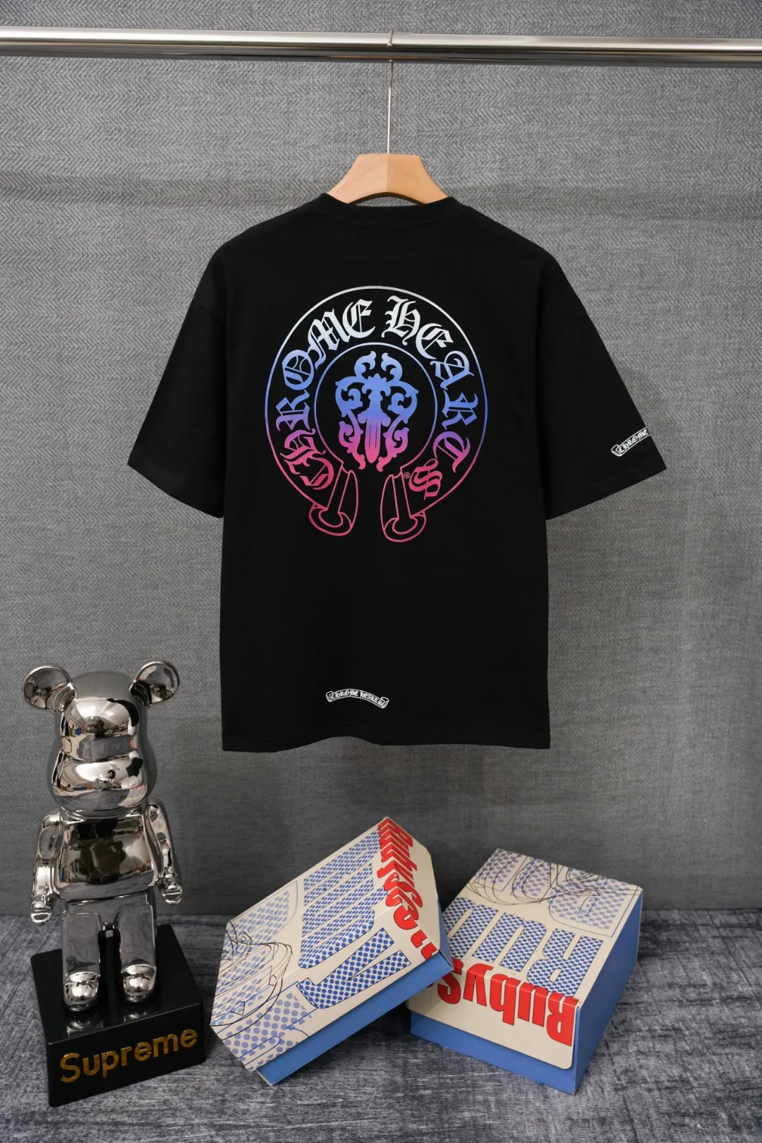 Chrome Hearts – Rückansicht Schwarz