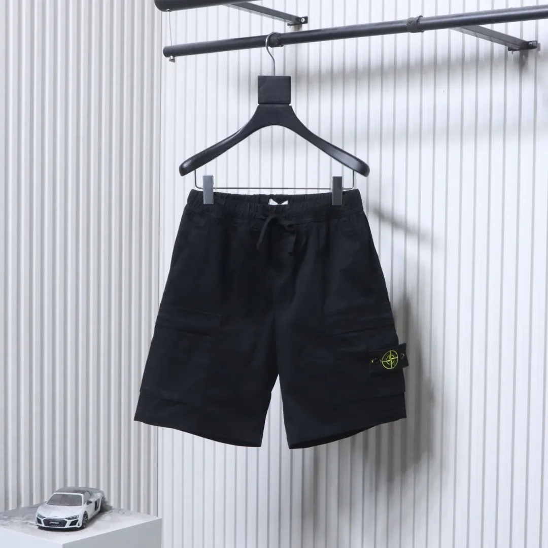 Stone Island – Vorderansicht Schwarz