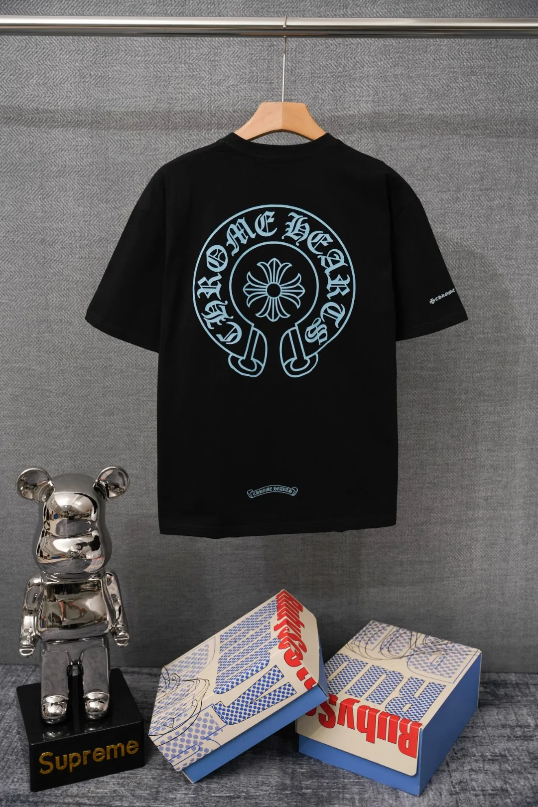 Chrome Hearts – Rückansicht Schwarz