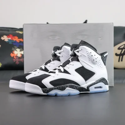 Jordan 6 Retro Oreo (2026) Herren Schwarz und Weiß – CT8529-108