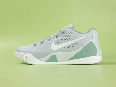 Kobe 9 EM Protro Low „Light Silver Steam“ Basketballschuhe
