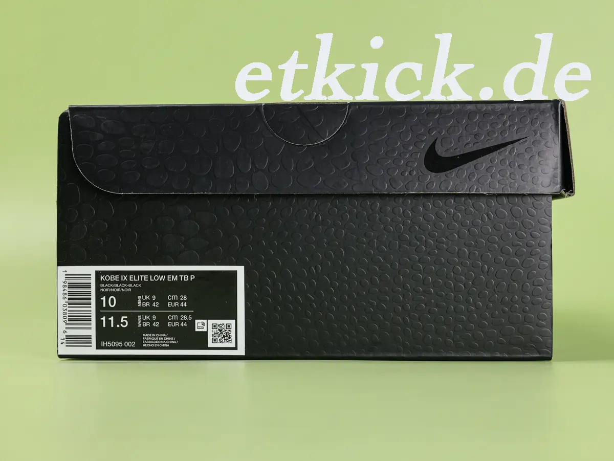 Kobe 9 Elite Low EM TB P 'Schwarz' - IH5095 002 – Bild 12