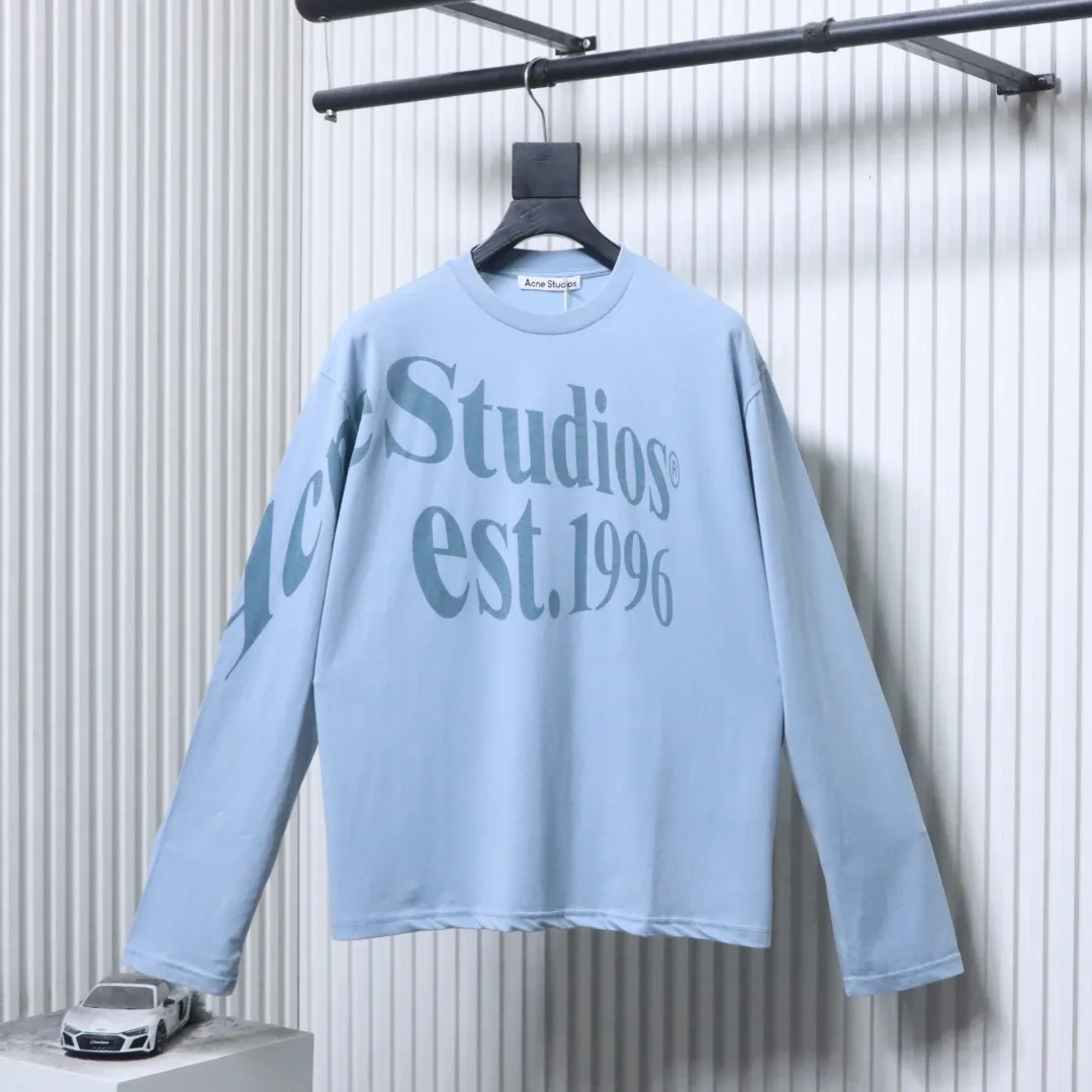 Acne Studios Vorderansicht Hellblau