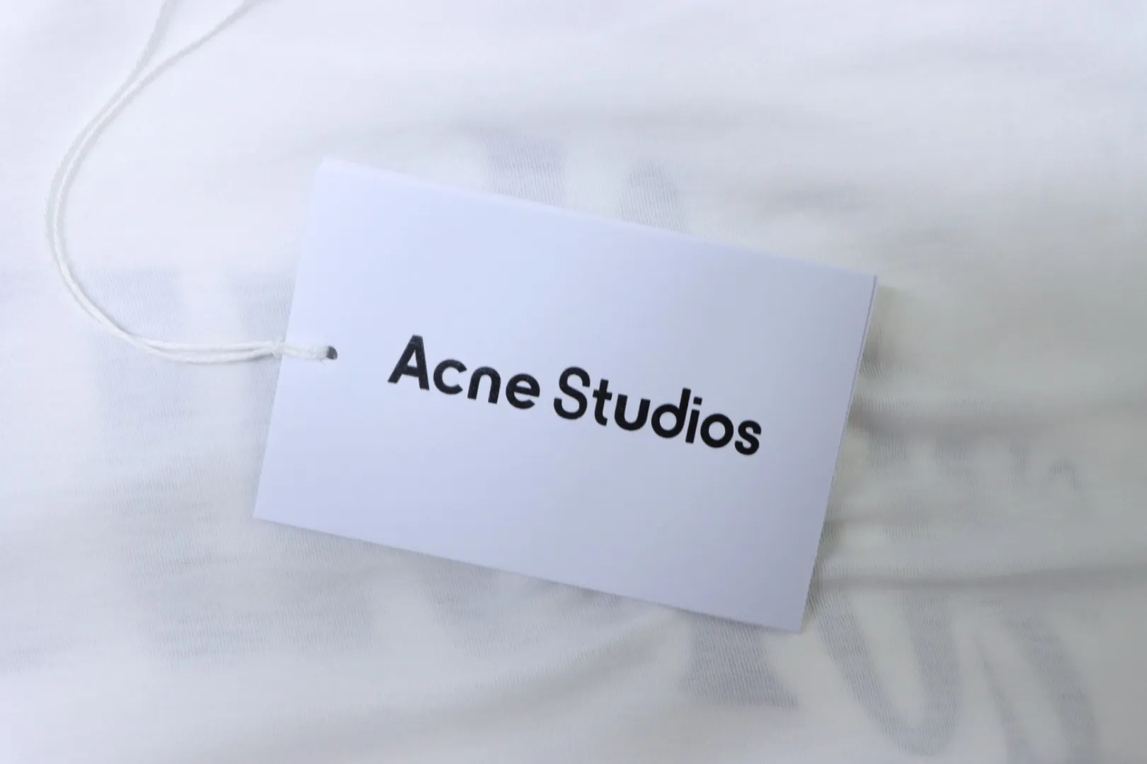 Acne Studios Hangtag