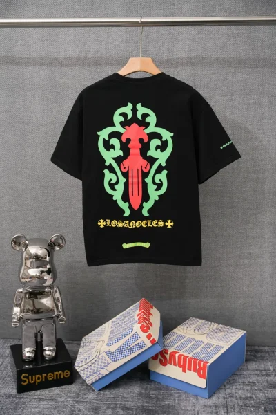 Chrome Hearts – Rückansicht Schwarz
