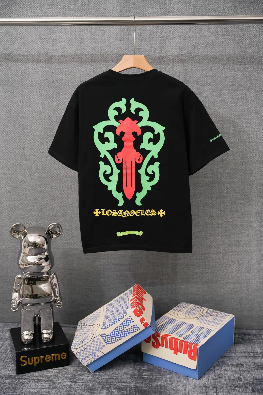 Chrome Hearts – Rückansicht Schwarz