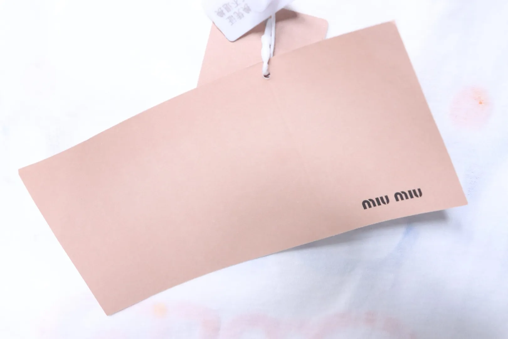 Miu Miu Hangtag