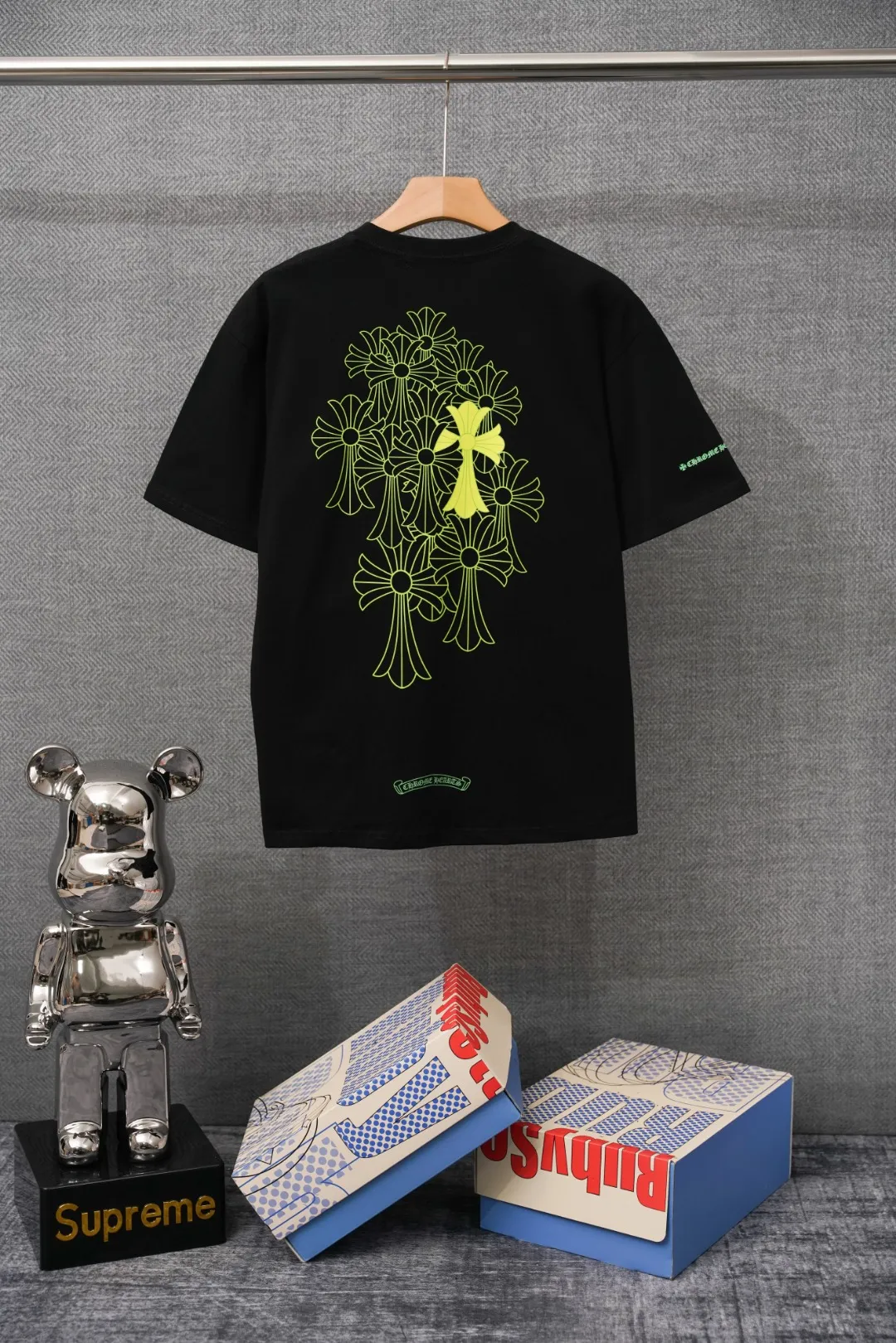 Chrome Hearts – Rückansicht Schwarz