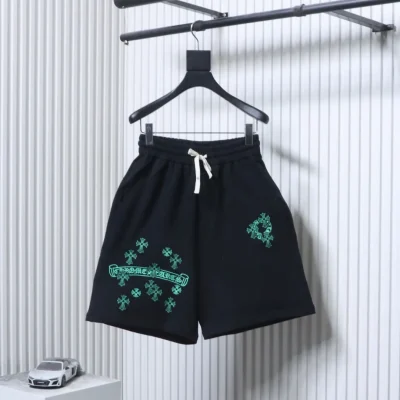 Chrome Hearts Vorderansicht Schwarz