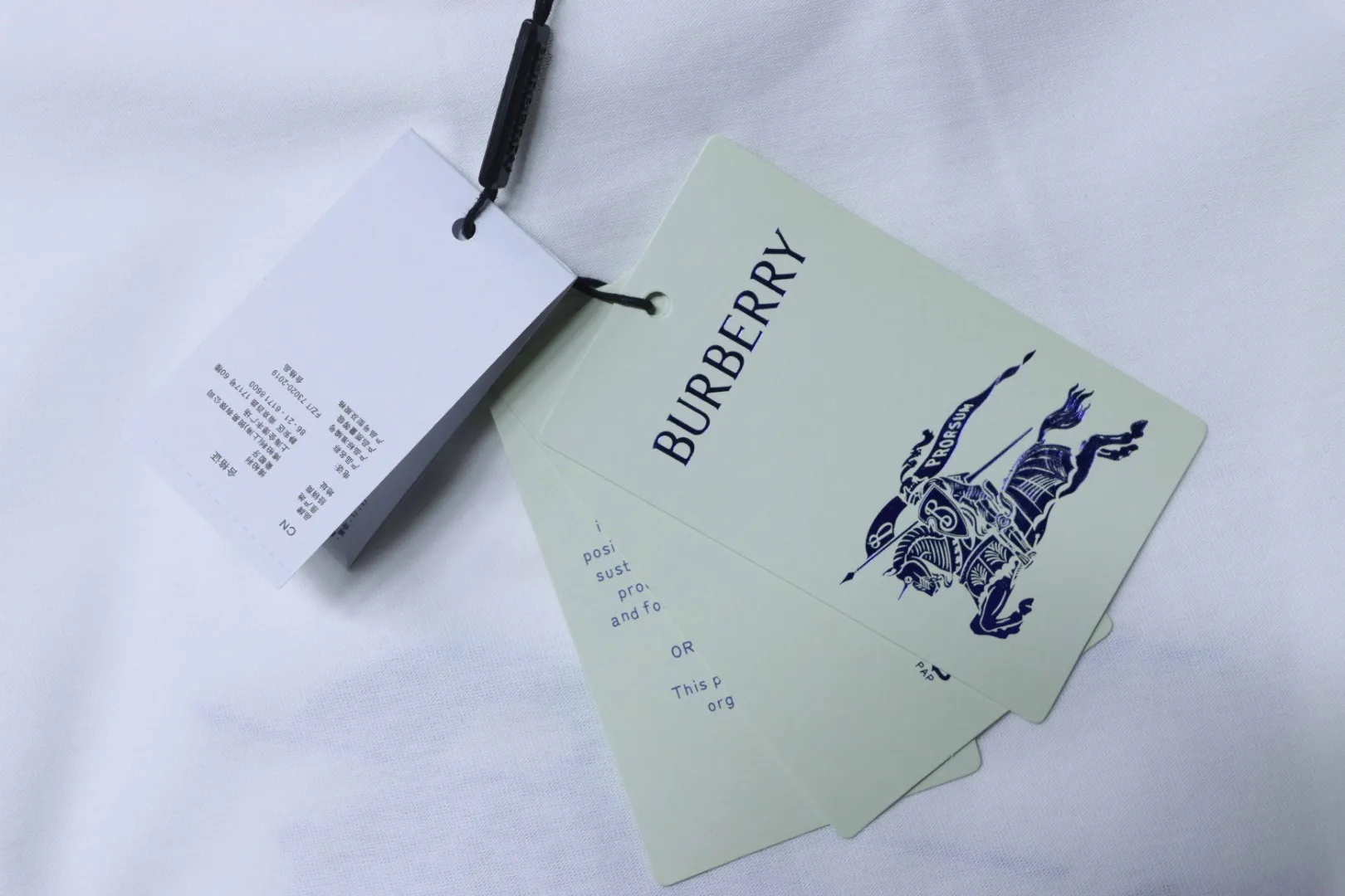 Burberry Hangtag