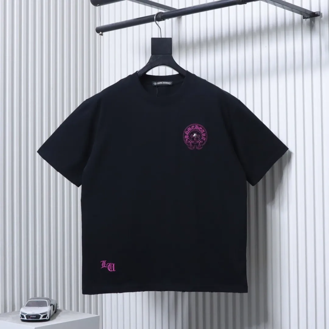 Chrome Hearts – Vorderansicht Schwarz