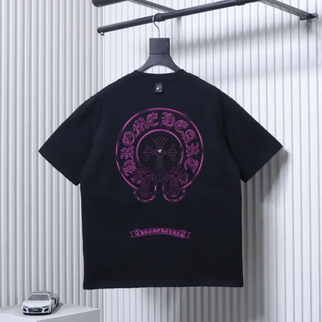 Chrome Hearts – Rückansicht Schwarz