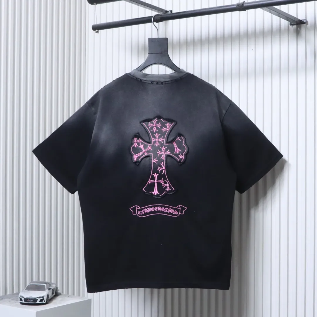 Chrome Hearts Rückansicht Schwarz