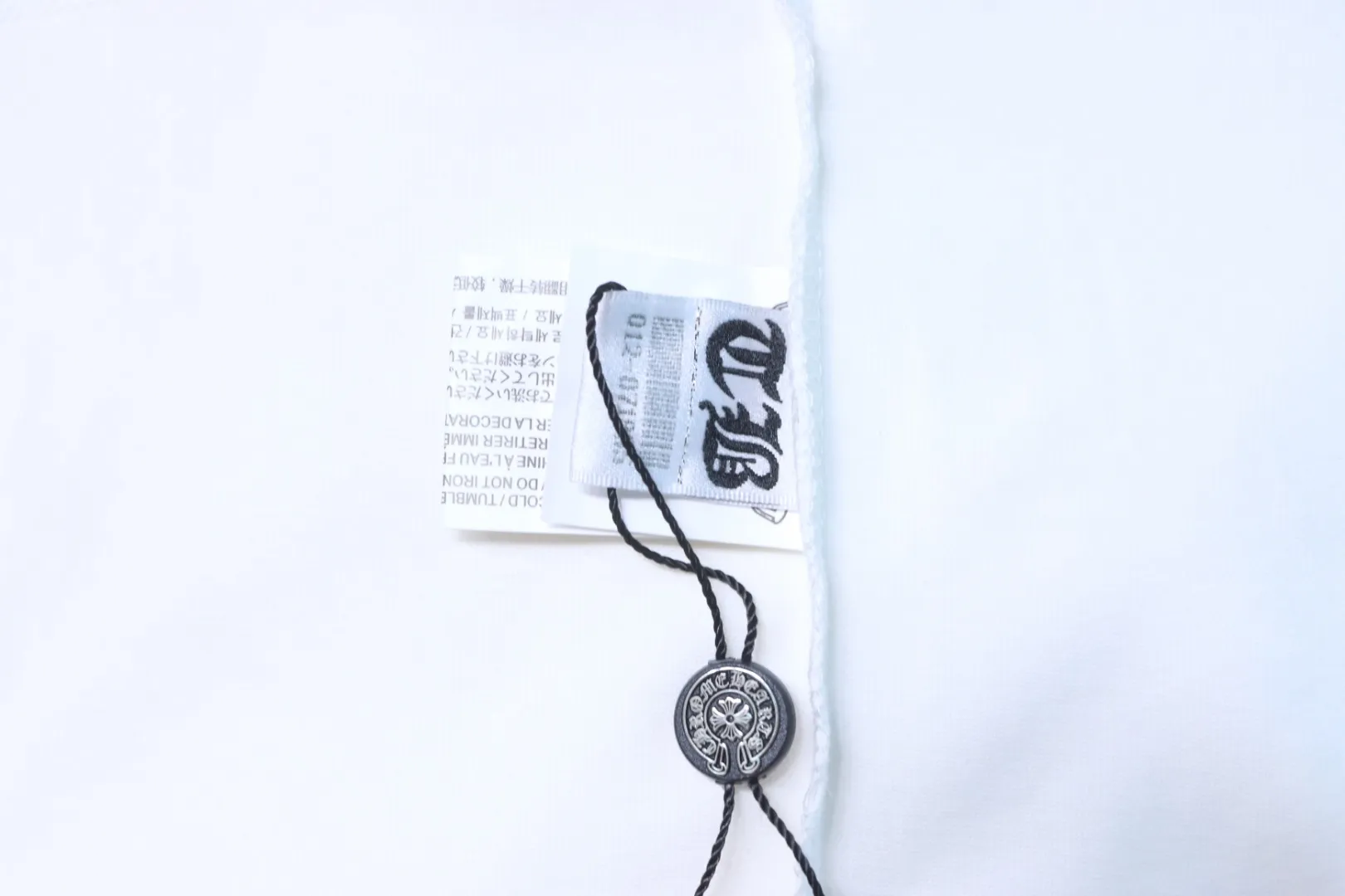 Chrome Hearts Pflegeetikett