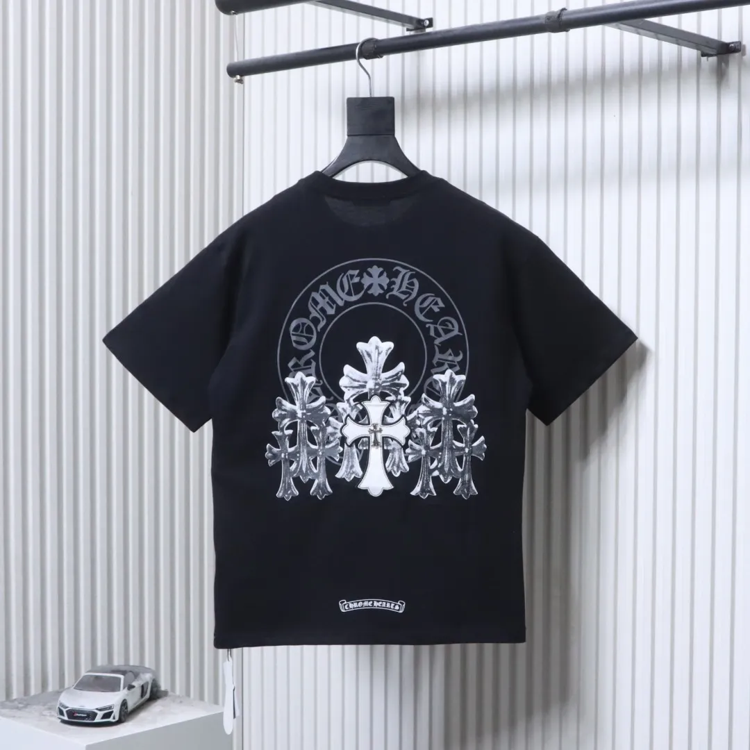 Chrome Hearts Rückansicht Schwarz