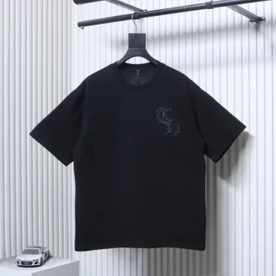 Chrome Hearts – Vorderansicht Schwarz