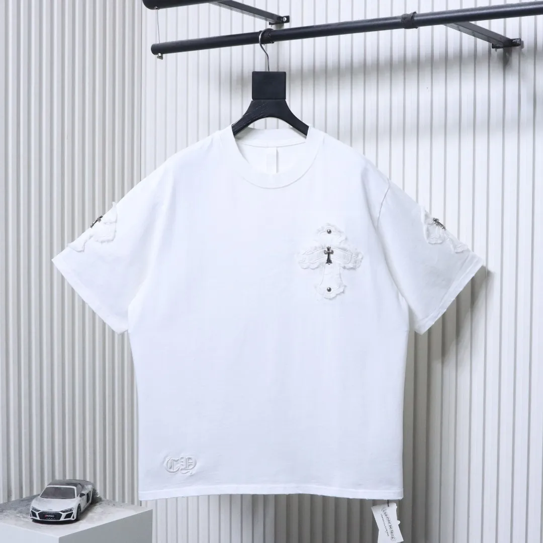 CHROME HEARTS Vorderansicht weiß