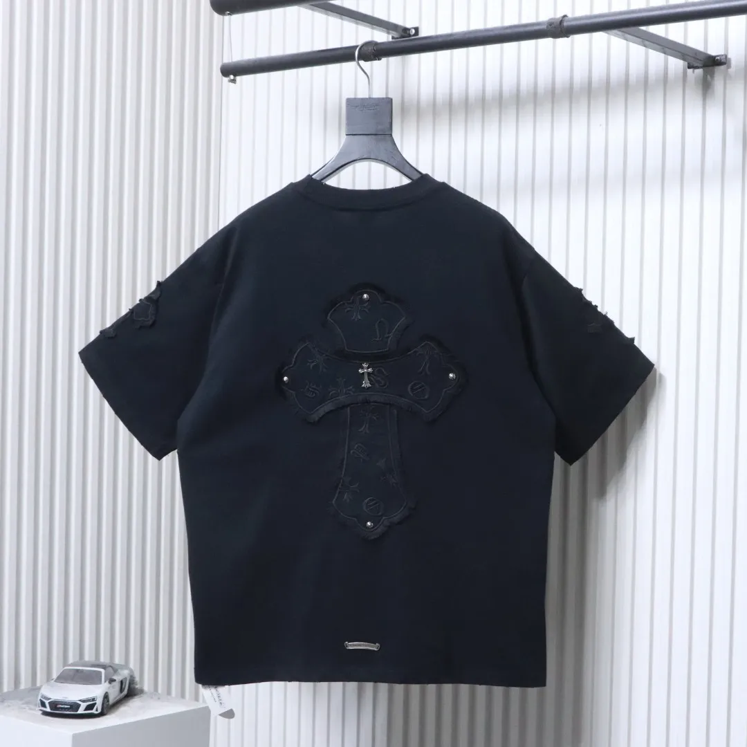 CHROME HEARTS Rückansicht Schwarz
