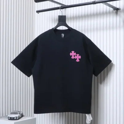Chrome Hearts Vorderansicht Schwarz