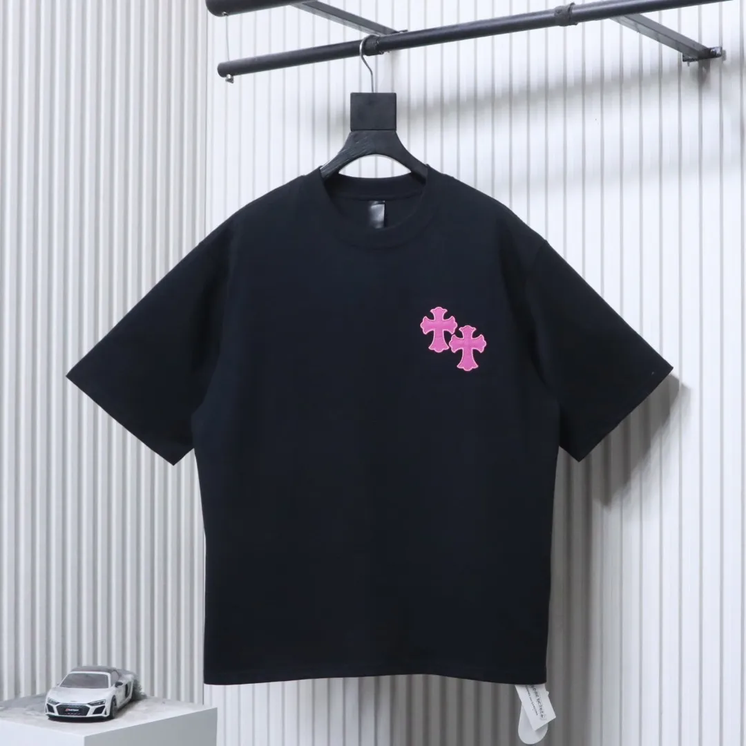 Chrome Hearts Vorderansicht Schwarz