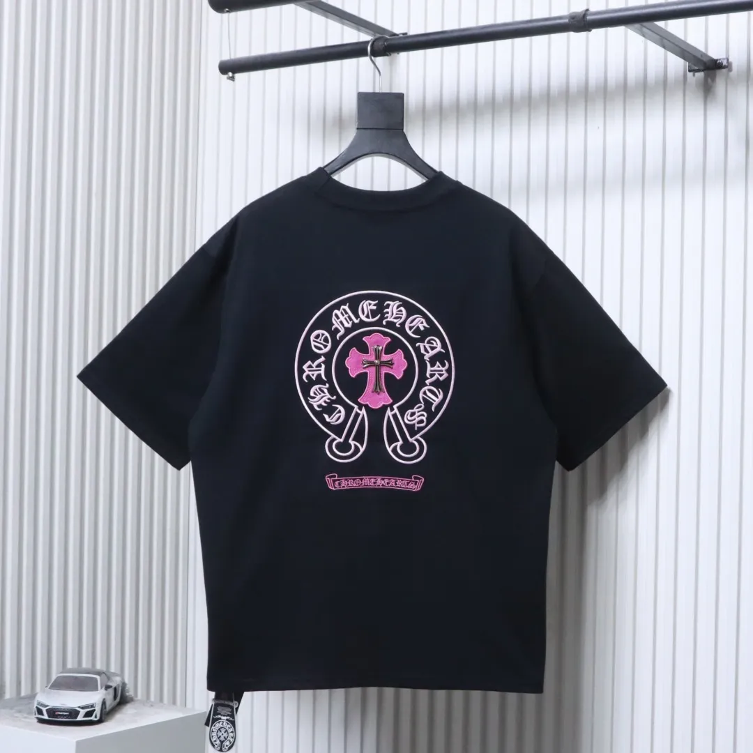 Chrome Hearts Rückansicht Schwarz