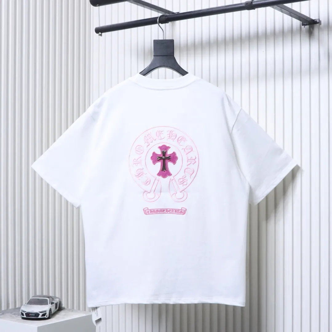 Chrome Hearts Rückansicht Weiß