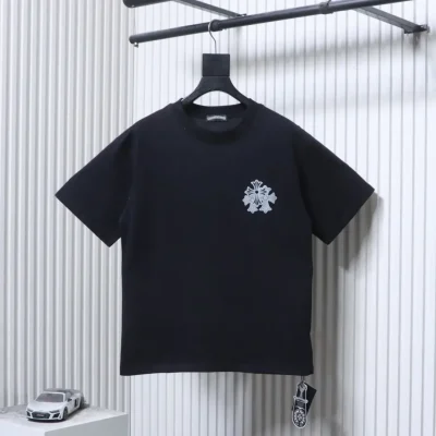 Chrome Hearts – Vorderansicht Schwarz