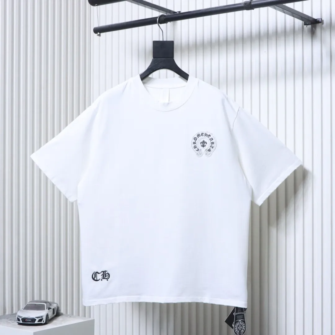 Chrome Hearts Vorderansicht Weiß
