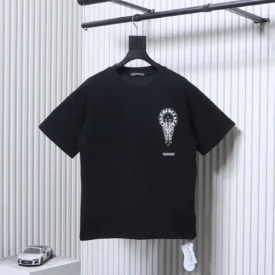 Chrome Hearts Vorderansicht Schwarz