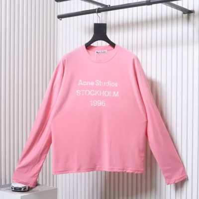 Acne Studios Vorderansicht Rosa