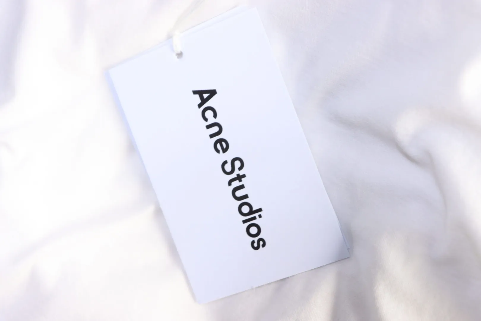 Acne Studios Hangtag