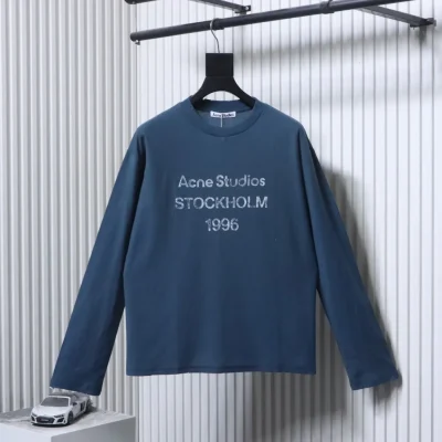 Acne Studios Vorderansicht Marineblau
