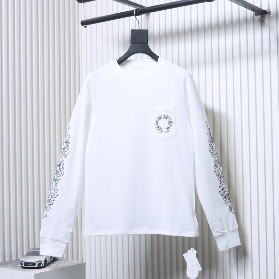 Chrome Hearts Vorderansicht Weiß