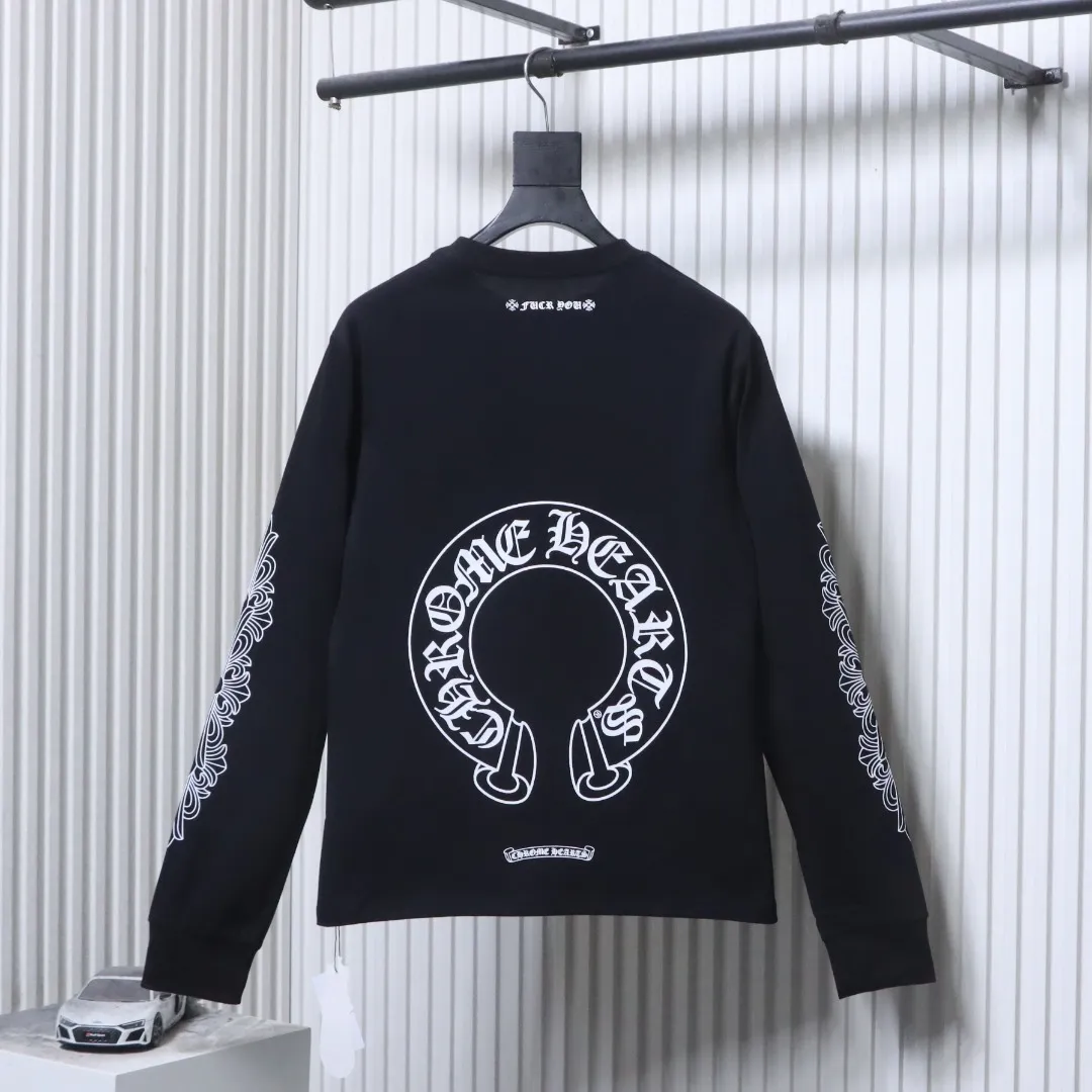 Chrome Hearts Rückansicht Schwarz