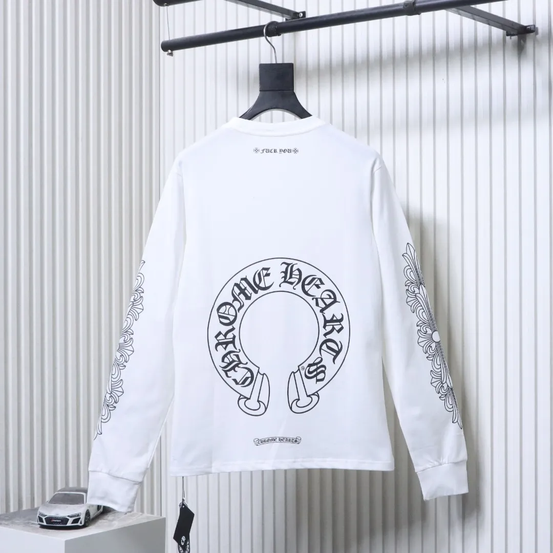 Chrome Hearts Rückansicht weiß