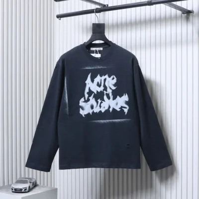 Acne Studios Vorderansicht Schwarz